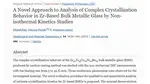 Our new article considering the analysis of complex crystallization behavior in Zr-based BMGs is being published