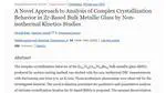 Our new article considering the analysis of complex crystallization behavior in Zr-based BMGs is being published